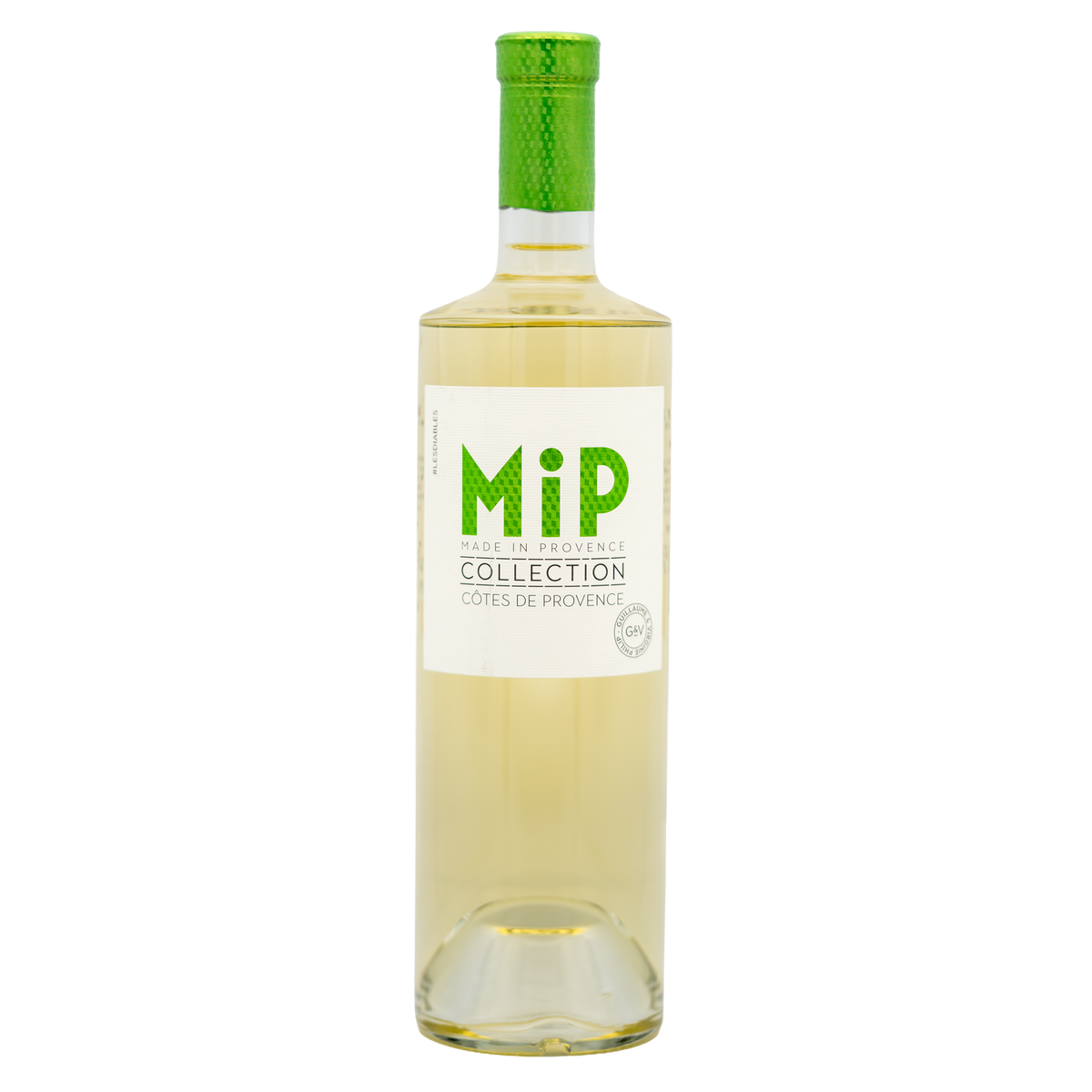 Clear image of LEA AND SANDEMAN MiP Collection Blanc white wine bottle with white label and elegant design.