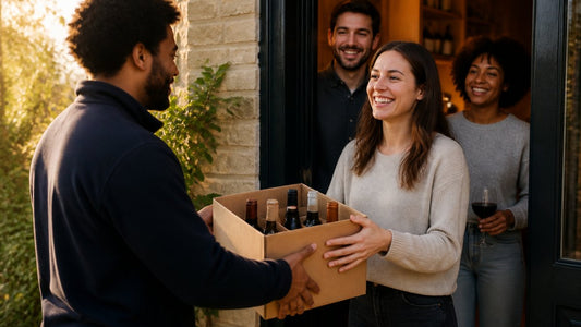 Carefully Packed Wine Delivery vs Free Delivery Over £110
