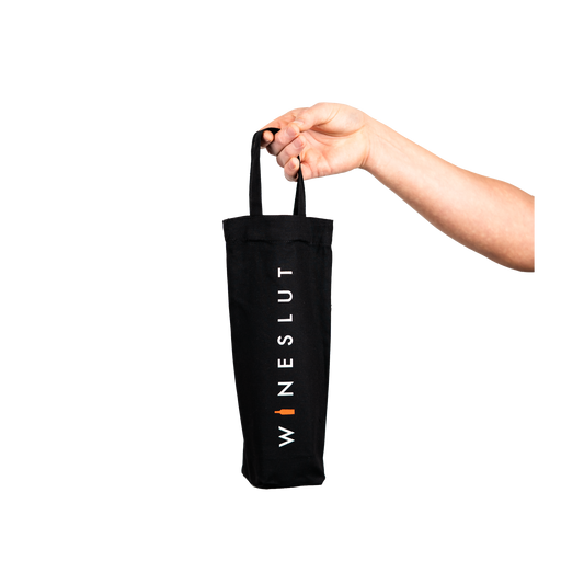 Wineslut Canvas Bottle Bag - WINESLUT - Accessories