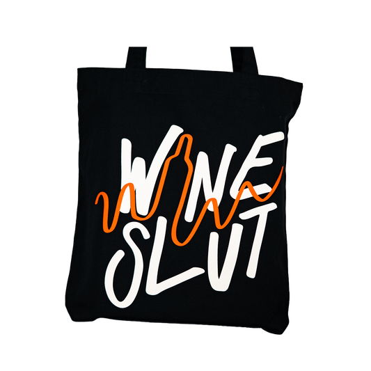 Black Canvas Tote Bag