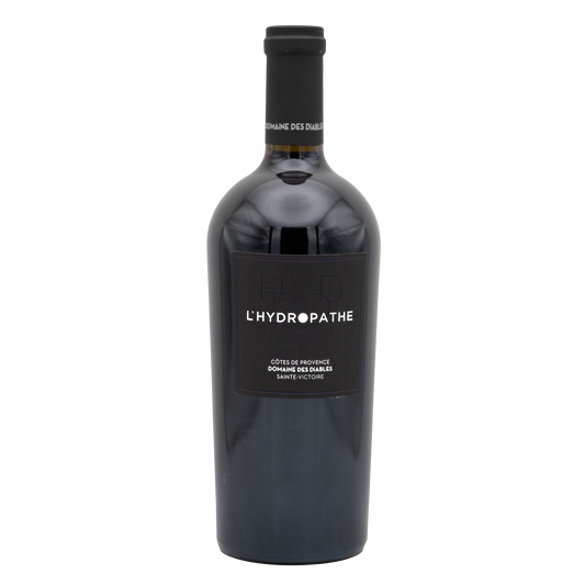 Domaine des Diables L’Hydropathe Élite Rouge red wine bottle from WALLOW WINE, showcasing the label and deep red color.