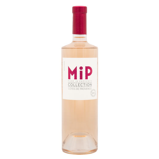 LEA AND SANDEMAN MiP Collection Rosé wine bottle with pink label and elegant design.