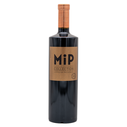 WALLOW WINE MiP Collection Rouge 2019 red wine bottle with elegant label and deep red color in a clear glass bottle