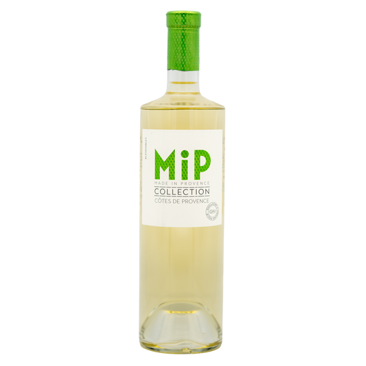 Clear image of LEA AND SANDEMAN MiP Collection Blanc white wine bottle with white label and elegant design.