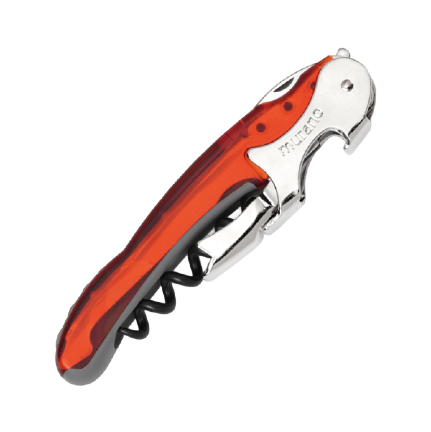 Wineslut Pro Corkscrew accessory with ergonomic handle and metal worm for easy wine bottle opening.
