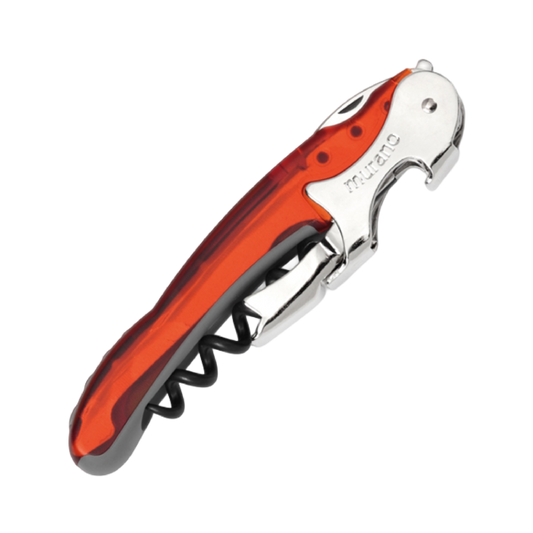 Wineslut Pro Corkscrew accessory with ergonomic handle and metal worm for easy wine bottle opening.